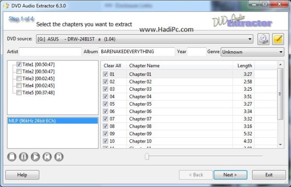 DVD Audio Extractor Crack v8.3.0 + Keygen Terbaru