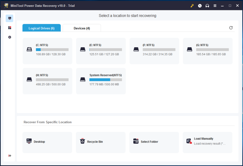 MiniTool Power Data Recovery Crack v10.2 Terbaru