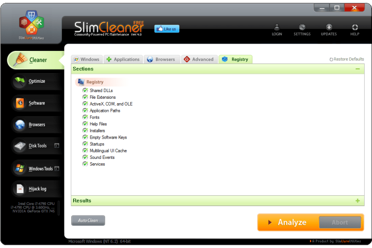 SlimCleaner 4.3.1.87 Crack + Activation Key Terbaru