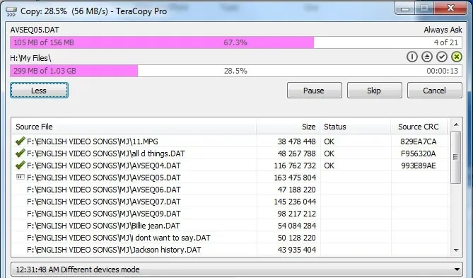 TeraCopy Pro 3.9 Crack + Terbaru Versi Gratis Unduh