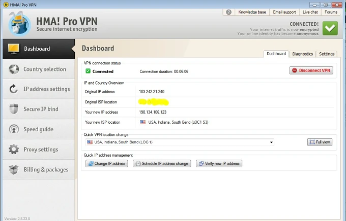  HMA Pro VPN Crack 6.1.259.0 + Portable Terbaru Versi Unduh