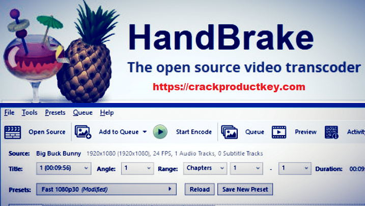 HandBrake Crack 1.5.1 + Torrent Terbaru Gratis Versi Unduh