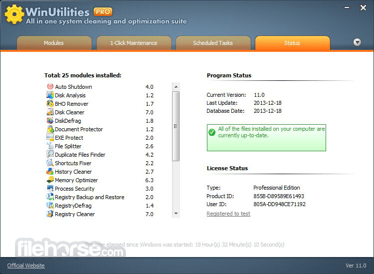 WinUtilities Pro Crack 16.1 With Keygen Terbaru Gratis Unduh