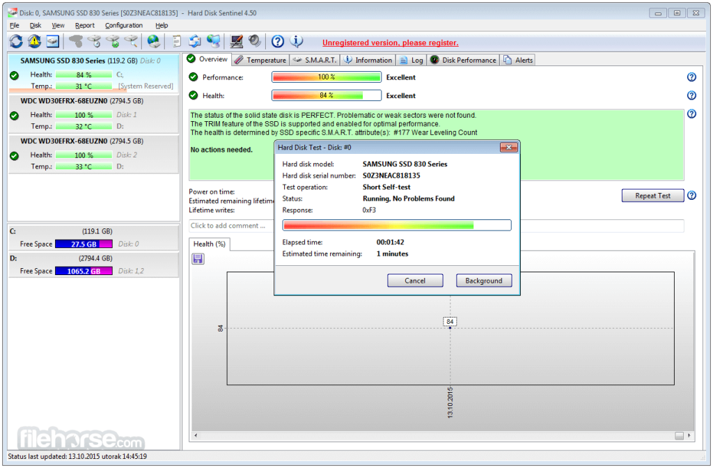 Hard Disk Sentinel Crack 5.70.12 + Keygen Gratis Versi Unduh