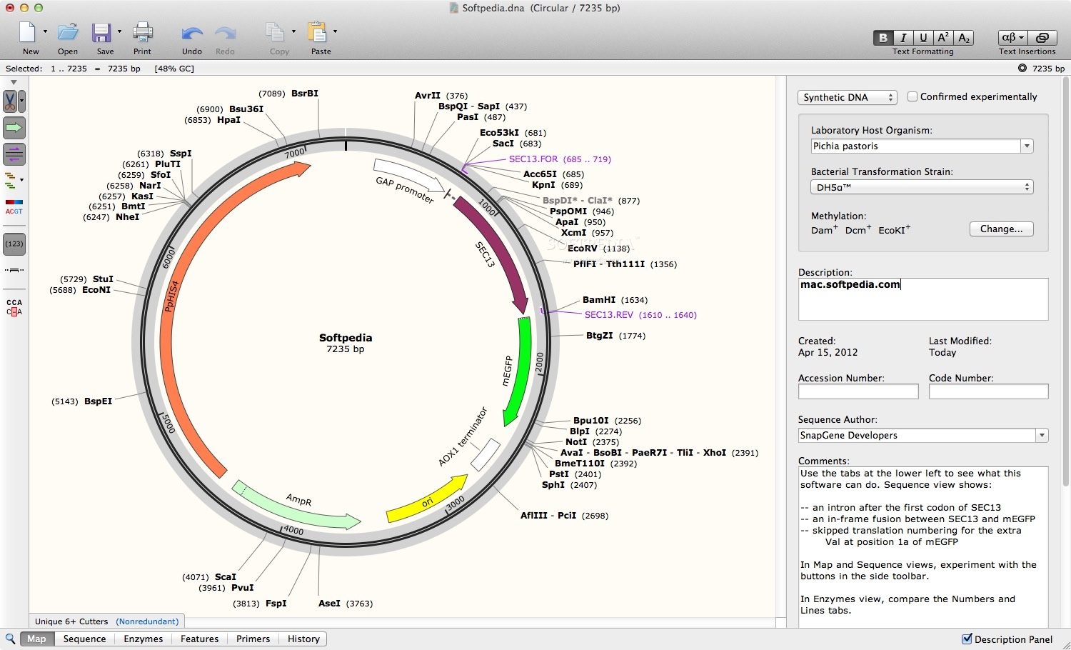 SnapGene Crack v6.1.2 + Keygen Terbaru Gratis Versi Unduh