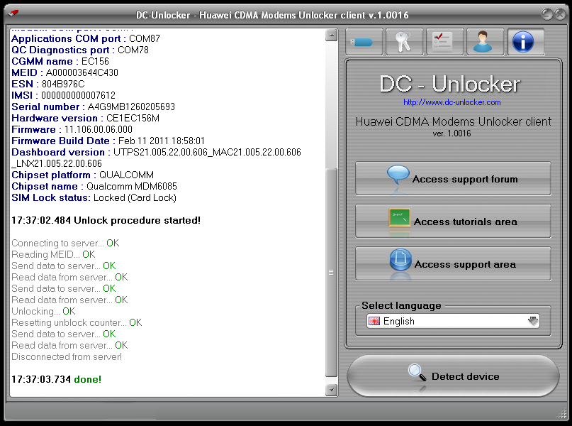 DC Unlocker Crack 1.00.1441 + Keygen Terbaru Gratis