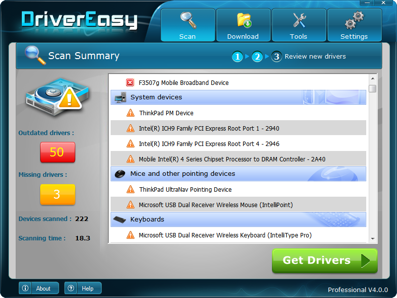 Driver Easy Professional Kuyhaa 5.7.0.39448 Windows Terbaru 