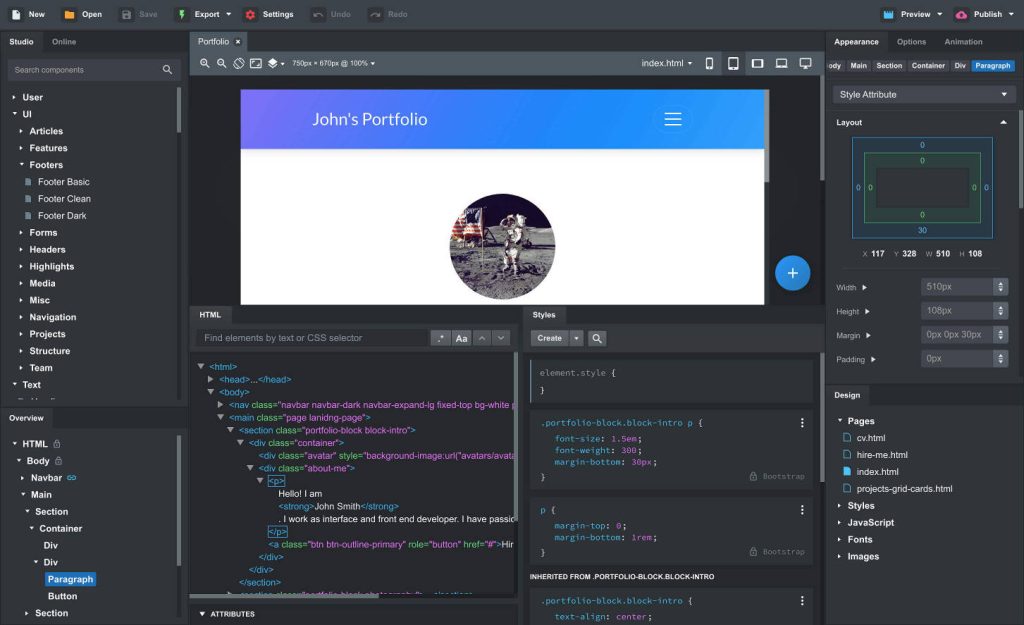Bootstrap Studio Kuyhaa