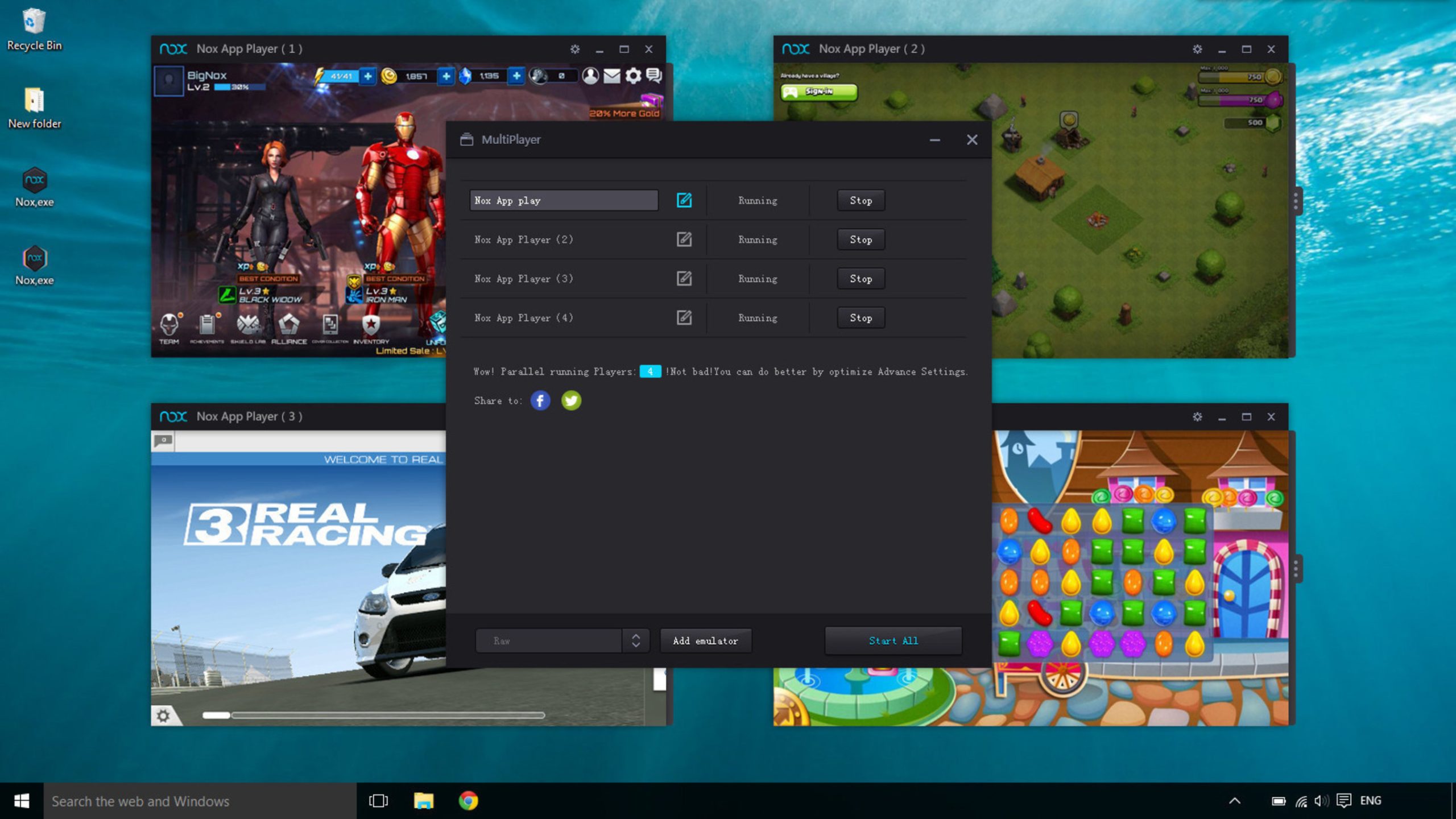 NoxPlayer Kuyhaa 7.0.5.8 Terbaru Gratis Versi Unduh Portable