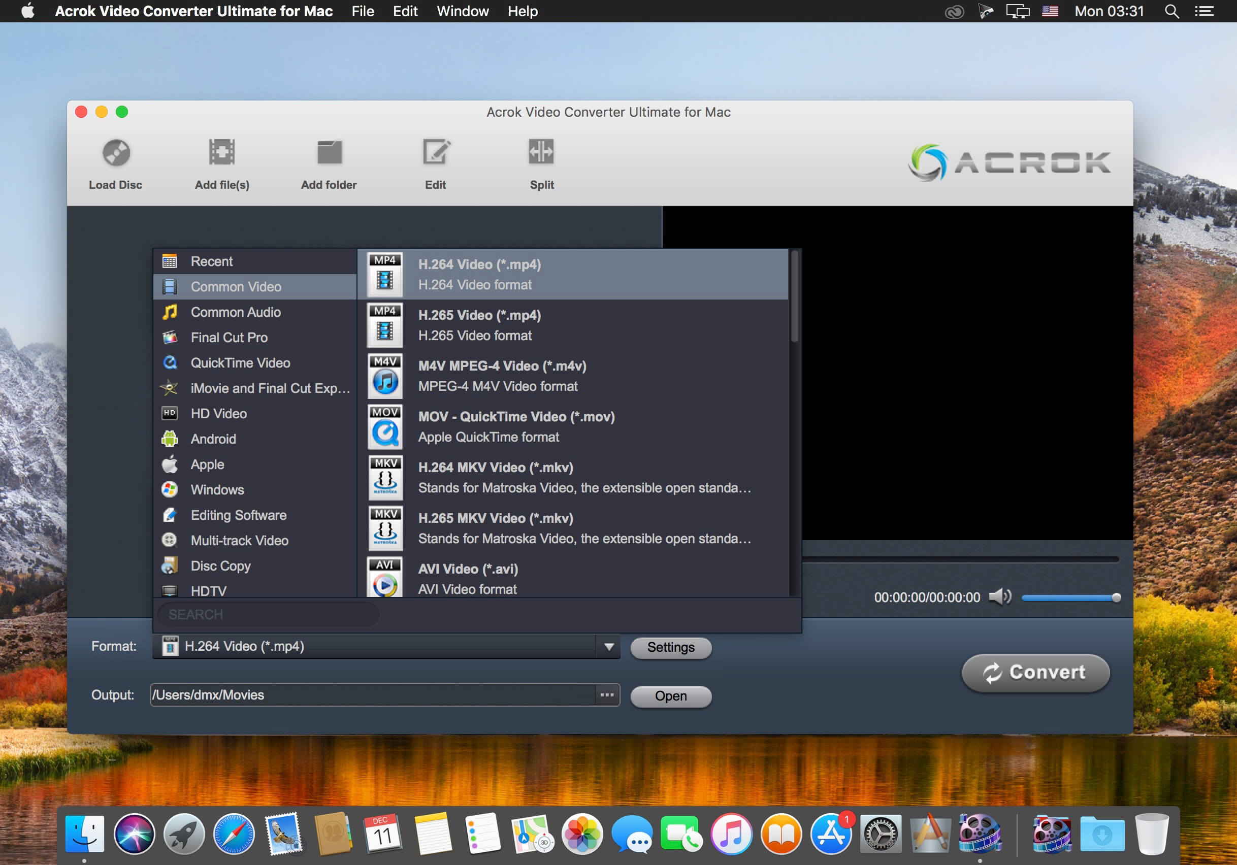 Acrok Video Converter Ultimate Kuyhaa 7.3 + Keygen Terbaru 