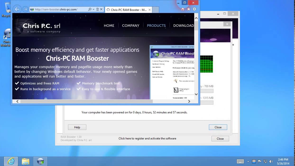 Chris PC RAM Booster Kuyhaa 6.14.20 + Patch Terbaru Gratis