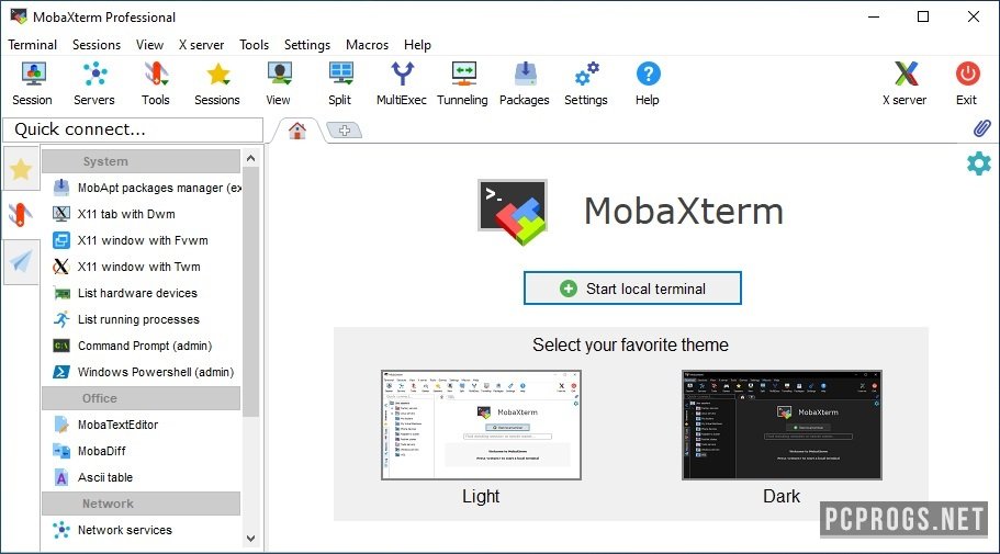 MobaXterm Kuyhaa 22.3 + Portable Terbaru Gratis Versi Unduh