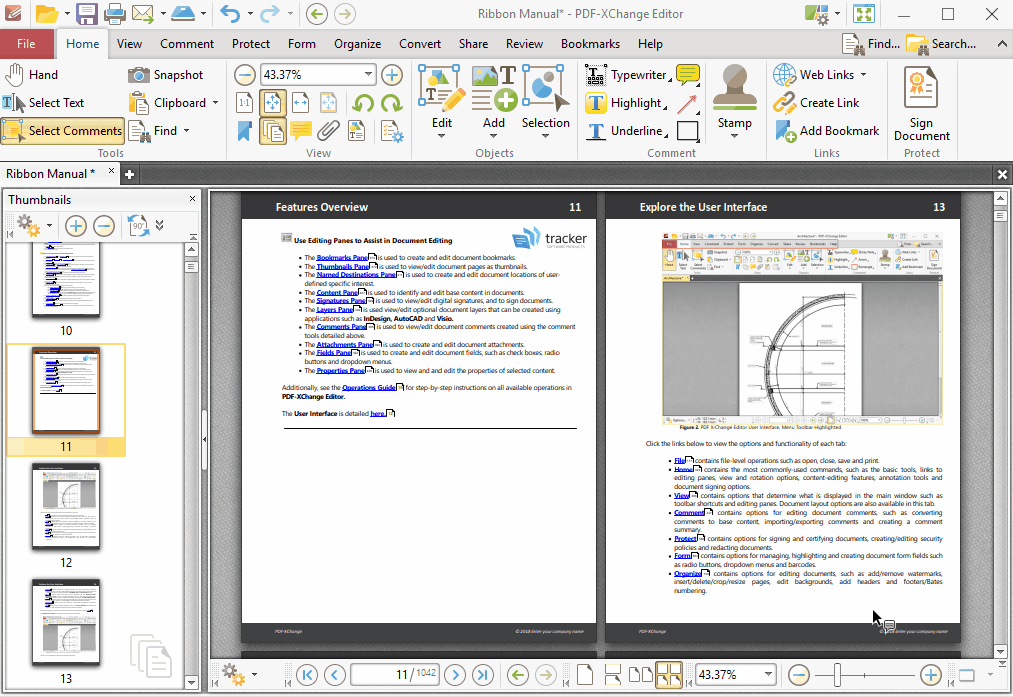 PDF XChange Editor Plus Kuyhaa 9.5.367 + Keygen Versi Unduh