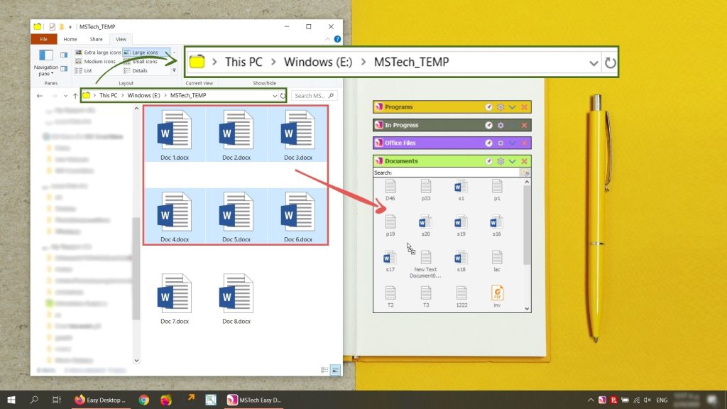 MSTech Easy Desktop Organizer Pro Kuyhaa 2.0.0.0 Crack Unduh