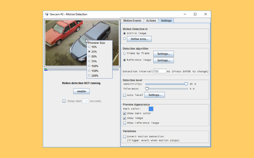 Zebra Webcam Motion Detector Kuyhaa 2.0 Terbaru Versi Unduh