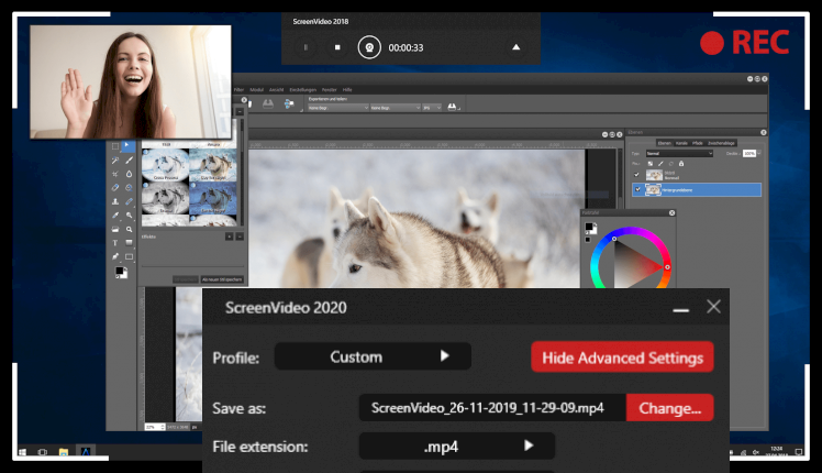Abelssoft Screen Video Kuyhaa 6.0.40353 + Torrent Terbaru 