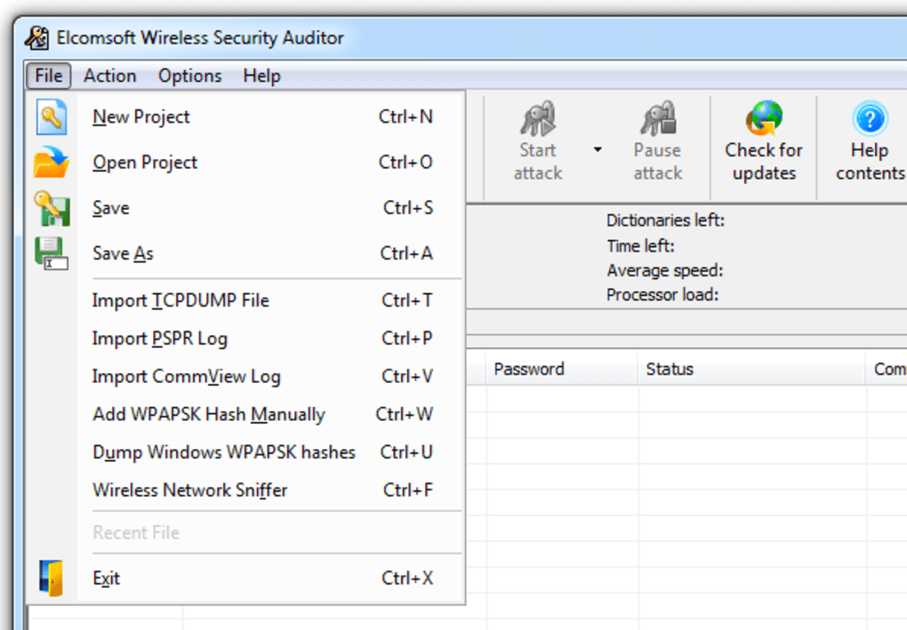 Elcomsoft Wireless Security Auditor Pro Kuyhaa 7.50.869 Unduh
