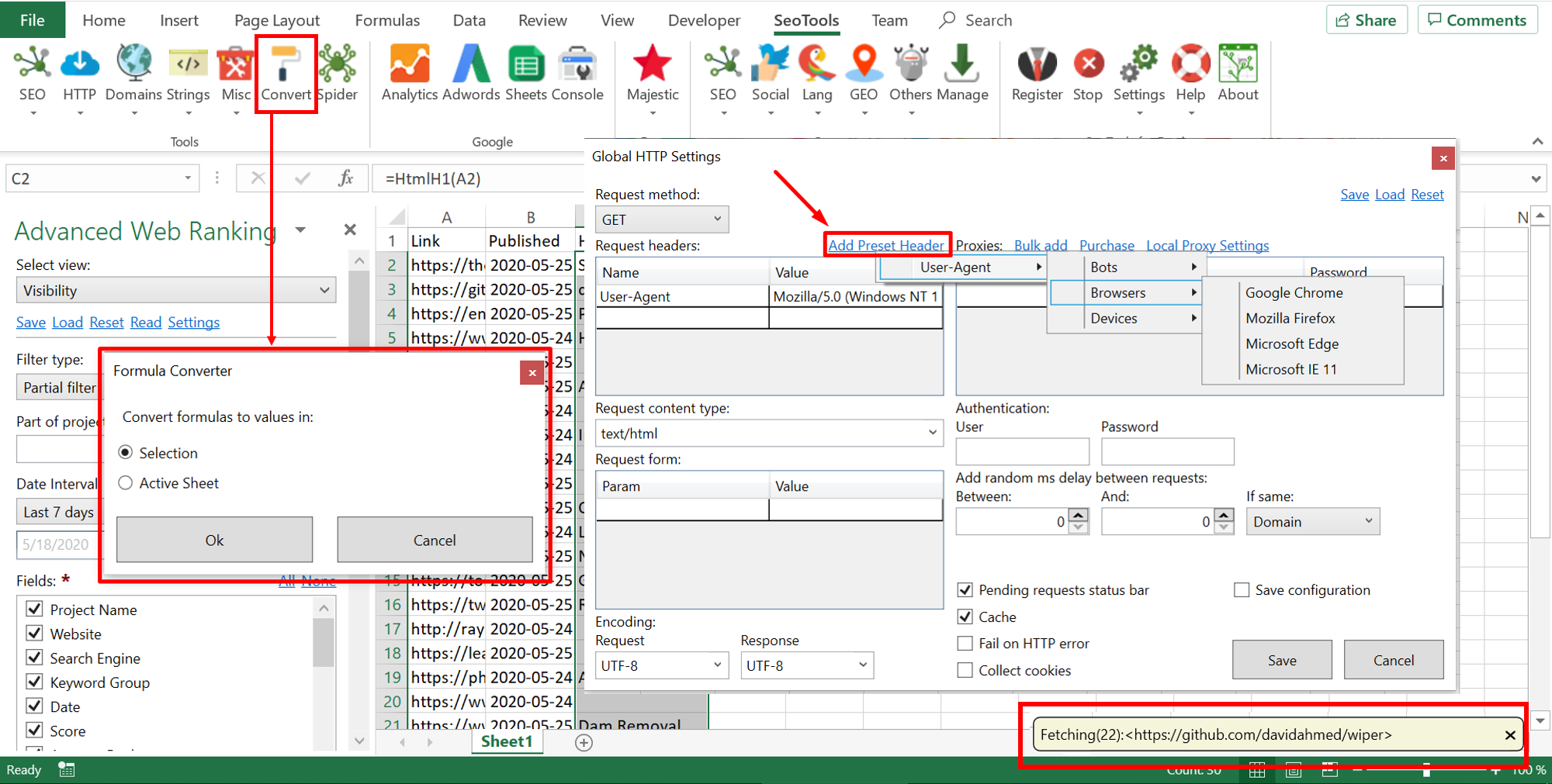 SeoTools For Excel Kuyhaa 9.7.1 + Kunci Lisensi Terbaru