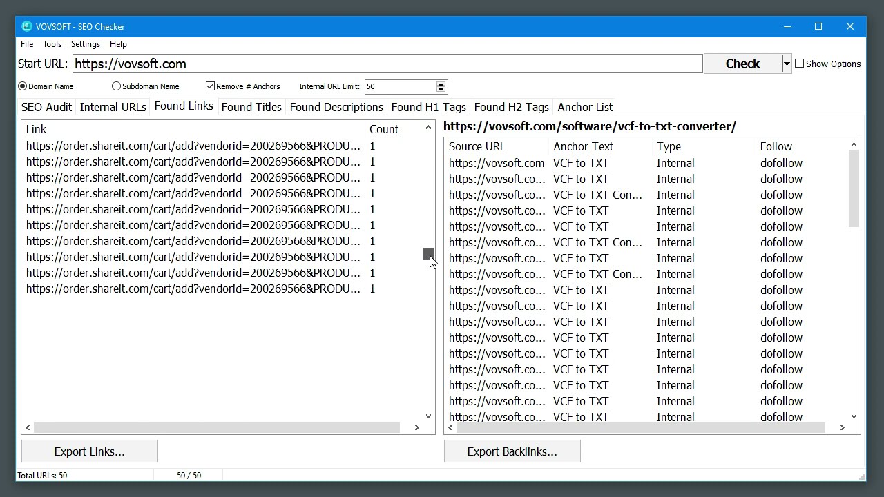 VovSoft SEO Checker Kuyhaa 7.2 Windows Terbaru Gratis Unduh